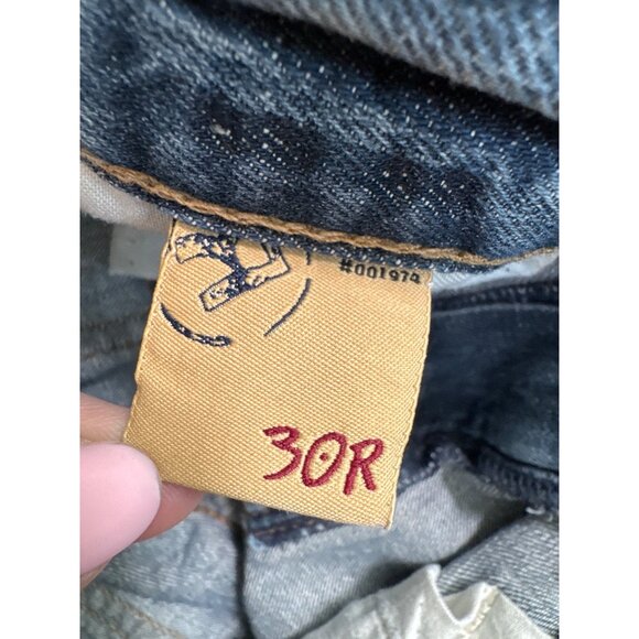 Big Star Mens 30R Denim Jeans Medium Wash Y2K 90s Office Casual Travel Comfort - Picture 8 of 12